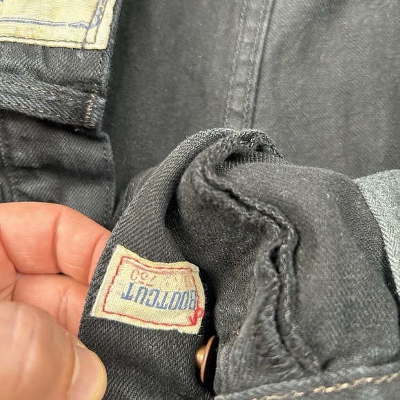 Polo Ralph Lauren Jeans Mens Black Hudson Classic Fit 867 Straight Denim 42x32 - Picture 9 of 10